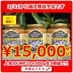 UMF10+500ｇ3個セット